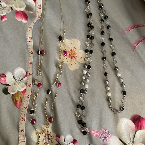 Lot of two long necklaces. WHBM and Premier - Picture 2 of 9